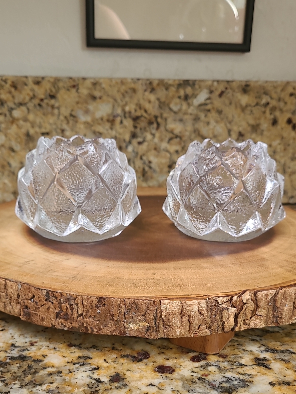 Orrefors Votive Holders - Set of 2